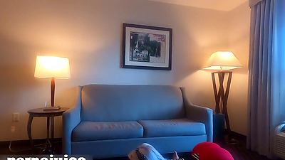 Blonde Pinup Black Dick Swallow 15 minute version