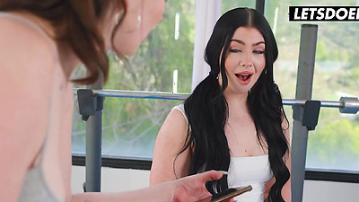 Busty British Girl Holly Day Fucks Her Trainer Alyx Star - A CHICK KNOWS