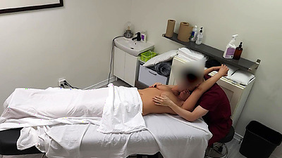 Rita, white MILF was fucked during a couple's massage! 2