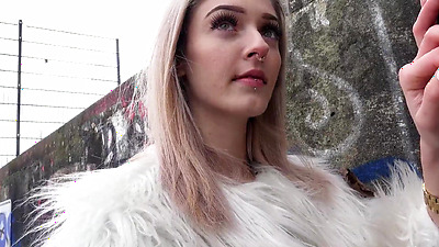 GERMAN SCOUT - Skinny German Becky California First Time Porn Casting at Pick Up in Berlin