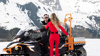 VIXEN Gorgeous Snowbunny Nancy Ace Has Her Eyes On Her Ski Instructor's Dick