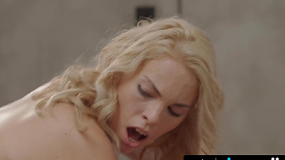 JOYMII - Hot Ambra Dolce Needs A Big Shaft In Her Wet Pussy After A Shower