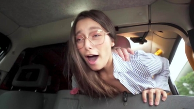 Fake Taxi Natural Italian dressed as student