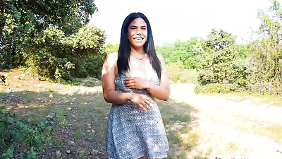 Amanda Luxor and her NAKED DATE!! She's going to try some outdoor fun