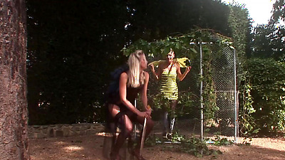 Angel Long Is Making Her Fantasy Of Fucking Two Cocks At Once Come True