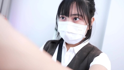 Big Arse Barber Babe Horny with her customer