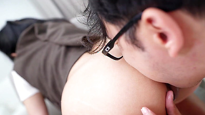 Big Arse Barber Babe Horny with her customer