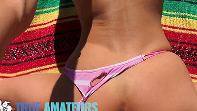 TRUE AMATEURS - Stacy Loves Taking Her Boyfriend's Penis And A Hot Cumshot After A Long Hike