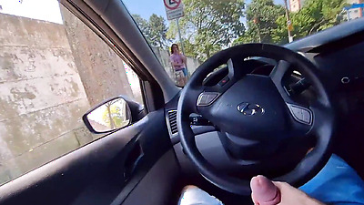 oh oo!!! strange shaft masturbating in public!