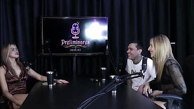 BEST MOMENTS OF YASMIN PARIZ & KTAL IN THE PRELIMINARY PODCAST WITH BIA HOT - PART 2 OF SAFADESZA (WATCH ON: SHEER/RED)