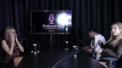 BEST MOMENTS OF YASMIN PARIZ & KTAL IN THE PRELIMINARY PODCAST WITH BIA HOT - PART 2 OF SAFADESZA (WATCH ON: SHEER/RED)