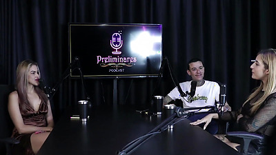 BEST MOMENTS OF YASMIN PARIZ & KTAL IN THE PRELIMINARY PODCAST WITH BIA HOT - PART 2 OF SAFADESZA (WATCH ON: SHEER/RED)