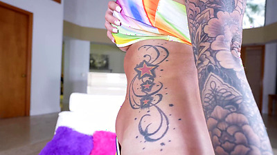 Lolly Dames Is Hot And Tatted