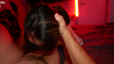 OMG!!! Cute Petite Asian Wife Sucks BWC And Gets Huge Cumshot In Mouth