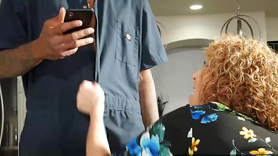 Sexy Matures Sara Jay & Dee Williams Ride One Huge Chocolate Raw!