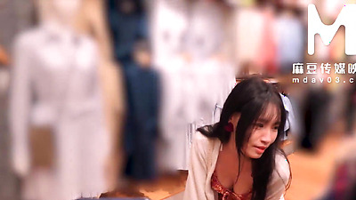 ModelMedia Asia - Enjoy the thrill of exposing your big tits and horny pussy in the open air!