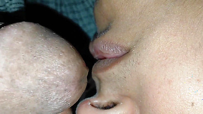 Step brother rubbed and fucked the smooth pussy