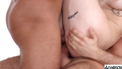 Crystal White Spoon & Standing DP Russian Pornstar Gapes Lovely Arse Excellent 3Some Action New For Jan