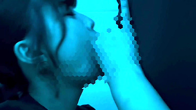 Female college student vacuum blowjob cum swallowing with mouth ejaculation