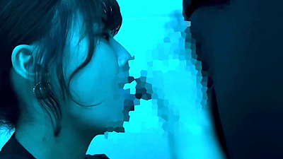 Female college student vacuum blowjob cum swallowing with mouth ejaculation