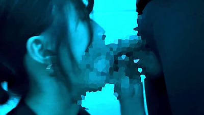 Female college student vacuum blowjob cum swallowing with mouth ejaculation