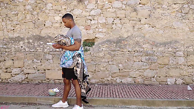 BIG BUTT COLOMBIAN GOT HER FIRST INTERRACIAL....