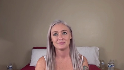 Casting Desperate Amateurs Alex Misty Mila and Angel getting their tight milf pussies stretched out