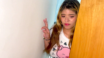 Neighbor pays my debt with a hard fuck and I fuck her in the arse