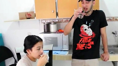 SEXY LATINA FROM THE NEIGHBORHOOD ACCEPTS A COFFEE AT MY HOUSE AND WE END UP FUCKING HARD UNTIL I CUM IN HER PUSSY