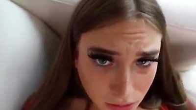 Sarah Raine naked blowjob