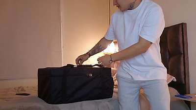 Horny threeway with a big booty Latina and my Tantaly doll - Aaroon Mush