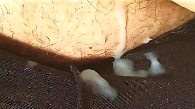 Try not to cum…I’m just gonna bend over & show you my big butt and wet panty close up, no nut jerk off challenge, cum in panties