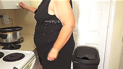 Try not to cum…I’m just gonna bend over & show you my big butt and wet panty close up, no nut jerk off challenge, cum in panties