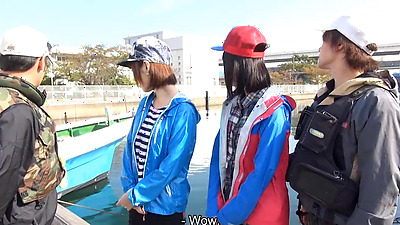 Nonoka Kaede Is Fucked On A Boat After Fishing Contest