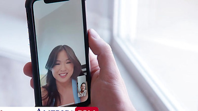 Sexy Asian Lulu Chu Repays Favor By Fucking Her Friend's Thundercock!