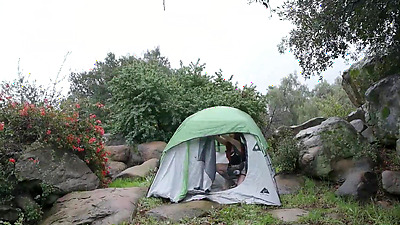 Madison Morgan Fucked in Camps On Private Property