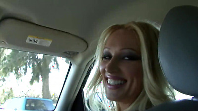 Diana Doll Is A Blonde Whore Having Hard Time with Giant Shaft