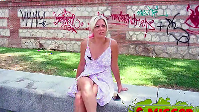 Sandra V's looking for an ANAL ORGASM: Turn for our big dicked black stud!