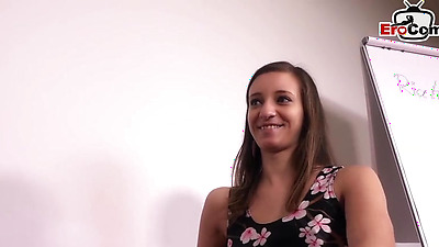 Young Beginner Ria Hill Does 1 Anal Casting