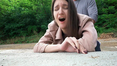 Alisha Horakova Got Fucked In Public Place With A Stranger For Money - Alisa Horakova