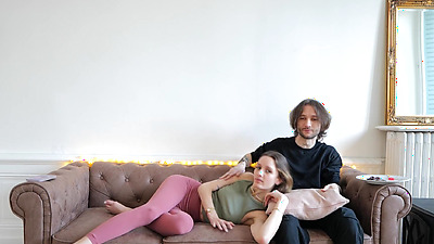 Amateur French (Eng Sub) - Nina is back, i lick her pussy and we chill together.