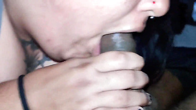 Watching porn on Tiktok with my stepdaughter and I got horny seeing her huge tits. I had to use them to get milk from my shaft