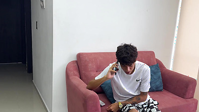 I keep the biggest secret from my stepsister and in return she gives me the best sex of my life. I cum on her big tits.