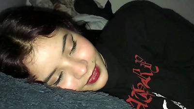 My stepsister invites me to her room and we end up fucking