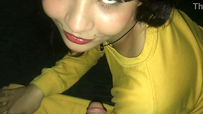 My stepsister invites me to her room and we end up fucking