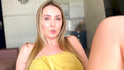 (- No, No, And No Again! It's Not A Clitoris!) Stepmother Helps Stepson Prepare For The Exam - Alina Rai