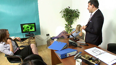 Stacey Lacey, Tiffany James And Tommie Jo Get Fucked By Paul Chaplin.