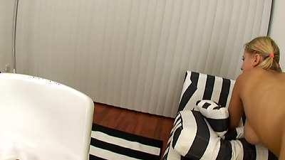 Latina Casting With Teen Russian Babe Blue Eyes - Mandy Dee