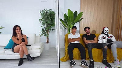 We prepared a Blind Date with Rebeka Rock. Who will be the lucky guy that fucks her?