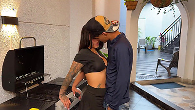 I fuck my client Chick Colombian 18 years old, big tits and perfect body, creampie in her tight and wet pink pussy! Danyel Mast and Lorenadoll